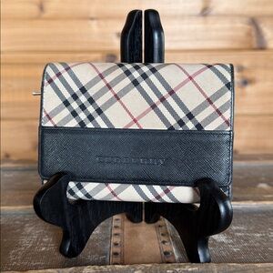 Burberry Nova Check Compact Wallet